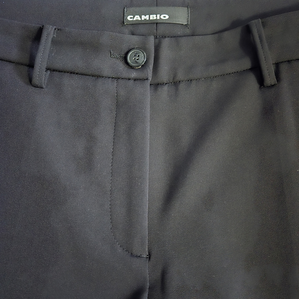 Cambio Women's Elegant Black Skinny Pants